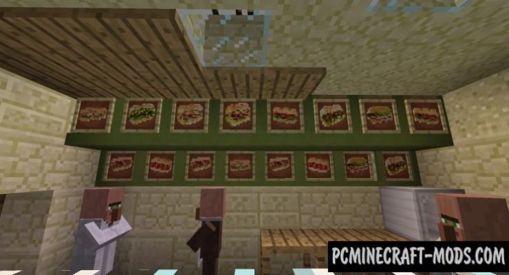 Subway Sandwiches - Food Mod For Minecraft 1.7.10