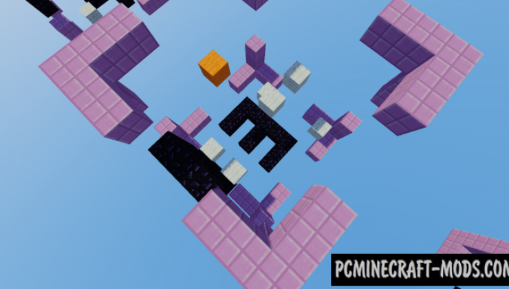 60 Levels HD - Parkour Map For Minecraft