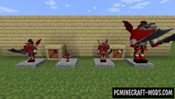 Mob Statues - Decor Mod For Minecraft 1.7.10