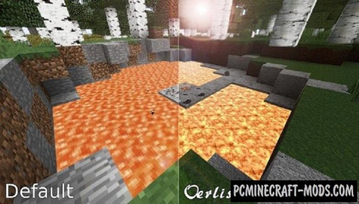 Oerlis Realistic 256x Texture Pack For Minecraft 1.8.9, 1.7.10