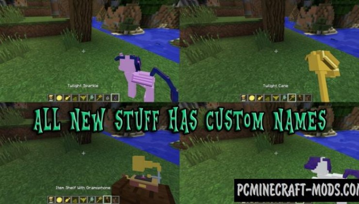 The My Little Pony Model 16x Texture Pack For MC 1.8.9