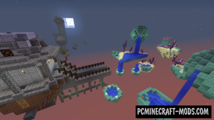 Isle Dream - Parkour, Puzzle Map For Minecraft