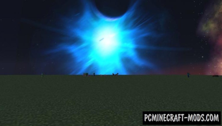 Realistic Space Sky HD Texture Pack MC 1.8.9, 1.7.10