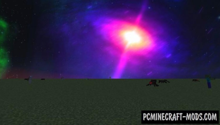 Realistic Space Sky HD Texture Pack MC 1.8.9, 1.7.10