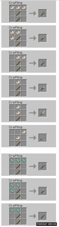 Quartz and Prismarine Armor/Tools Mod For Minecraft 1.8.9