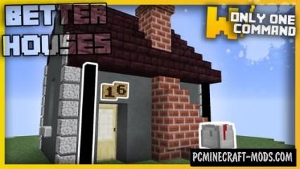 Better House Details Command Block For Minecraft 1.11.2