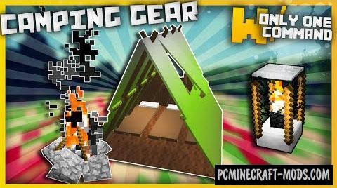 Camping Gear Command Block For Minecraft 1.9.4