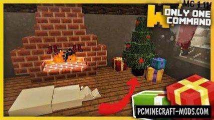 Christmas Decorations Command Block For Minecraft 1.11.2