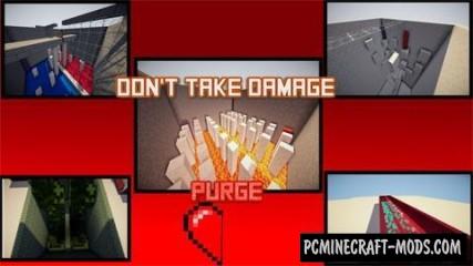 Don’t Take Damage Purge - Minigame Map For MC