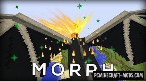 Ender Dragon Morph Command Block For Minecraft 1.10.2, 1.9.4