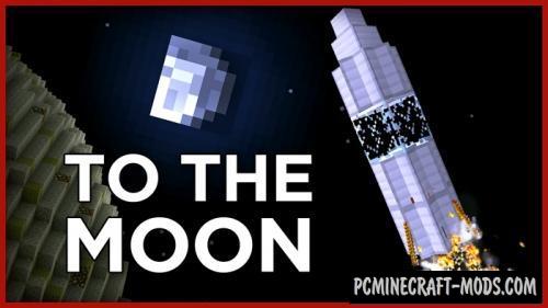 Go to the Moon Command Block For Minecraft 1.11.2