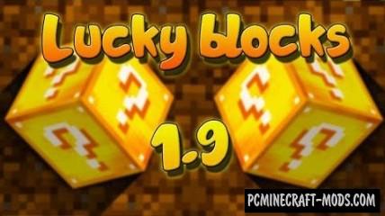 Lucky Blocks Command Block For Minecraft 1.9.4, 1.9