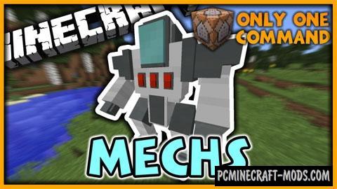 Mechs Command Block For Minecraft 1.10.2