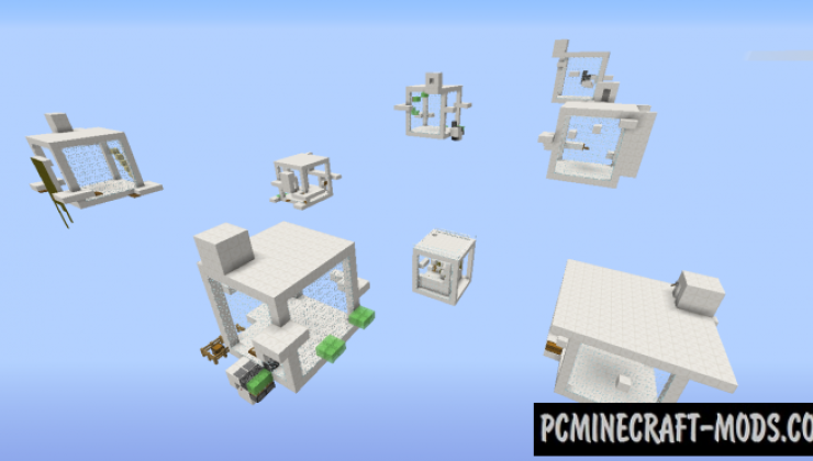 10xCUB - Parkour, Minigames Map For MC