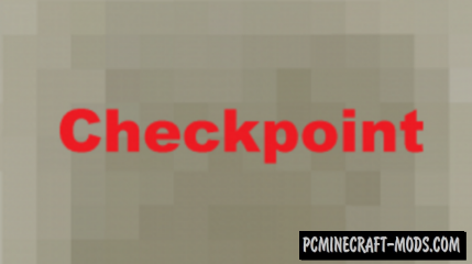 Сheckpoint - Puzzle, Parkour Map For Minecraft