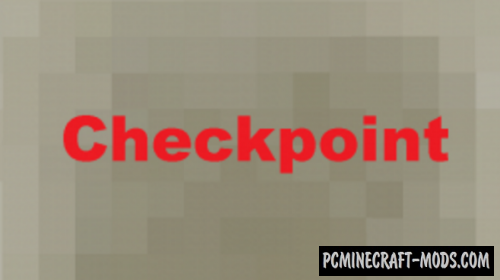 Сheckpoint - Puzzle, Parkour Map For Minecraft