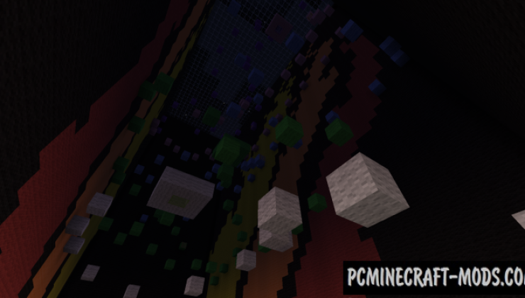 Flame Parkour Map For Minecraft