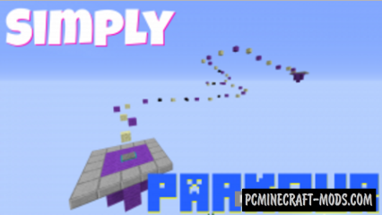 Simply Parkour Map For Minecraft