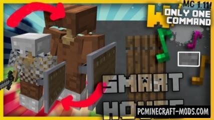 Smart House Devices Command Block For Minecraft 1.11.2