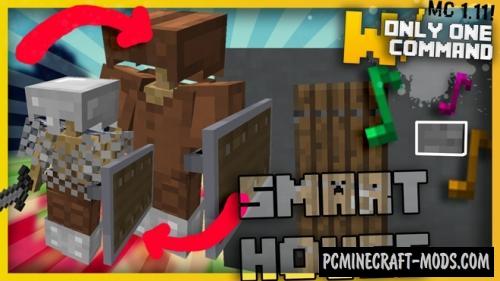 Smart House Devices Command Block For Minecraft 1.11.2