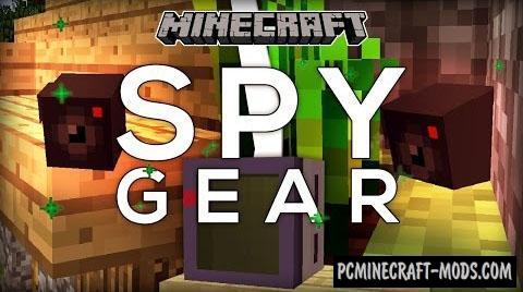Spy Gear By Cimap Command Block For Minecraft 1 10 2 1 17 1 1 16 5 Pc Java Mods