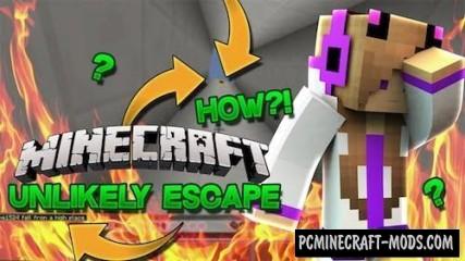 Unlikely Escape - Puzzle Map For Minecraft