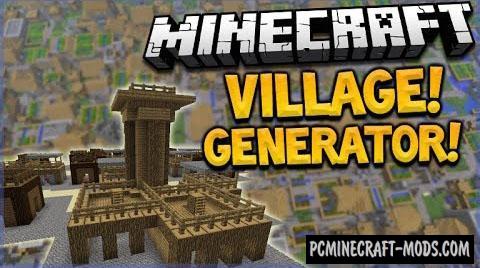 Village Generator Command Block For Minecraft 1.9