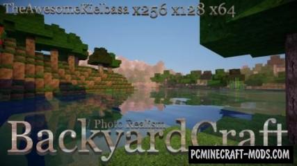 BackyardCraft 256x, 128x Texture Pack Minecraft 1.8.9, 1.7.10