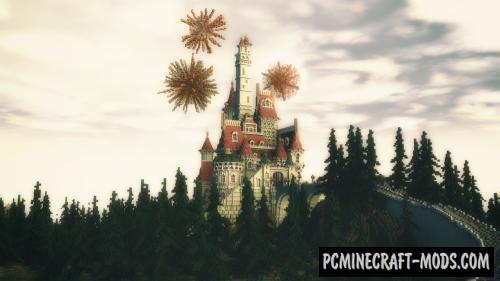 Beast S Enchanted Castle Map For Minecraft 1 17 1 16 5 Pc Java Mods