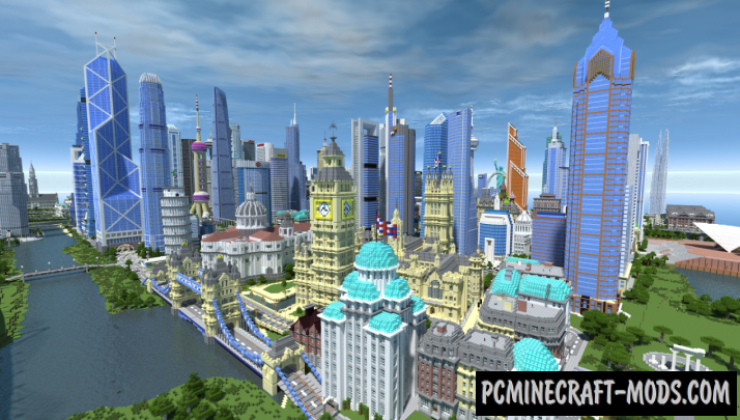 minecraft maps city download