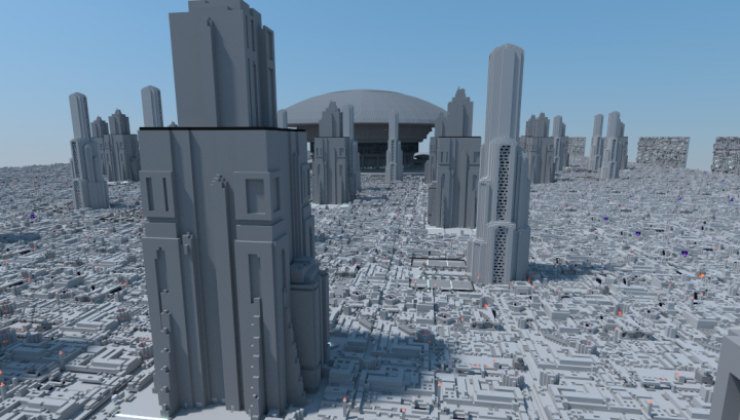 Coruscant Map For Minecraft 1.14, 1.13.2  PC Java Mods 