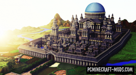 The Academy - Castle, Building Map Minecraft