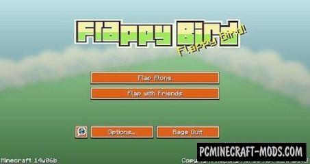 Flappy Bird 64x Resource Pack For Minecraft 1.7.10