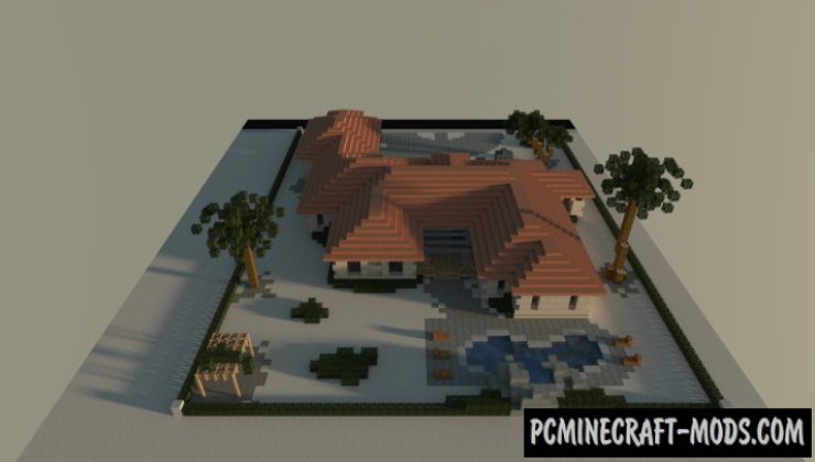 Desert House Map For Minecraft