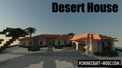 Desert House Map For Minecraft