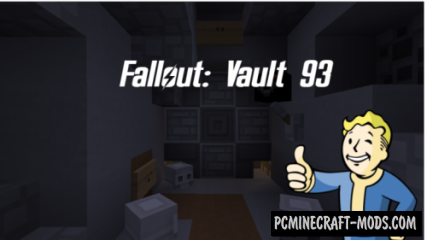 Fallout: Vault 93 - House Map For Minecraft
