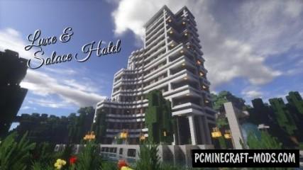 Luxe & Solace Hotel - Building Map For Minecraft