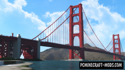 Golden Gate Bridge - Building Map For Minecraft