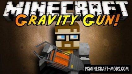 Gravity Gun - Tech Weapon Mod For Minecraft 1.12.2, 1.8.9