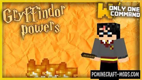 Gryffindor’s Magic Powers Command Block MC 1.10.2, 1.9.4