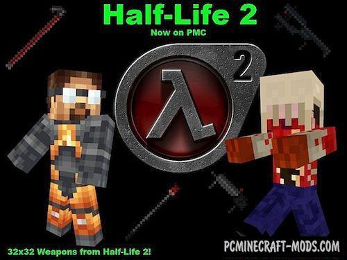 Half-Life 2 16x Texture Pack For Minecraft 1.12.2, 1.7.10