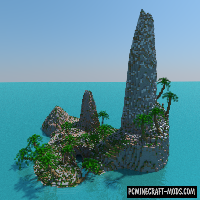 Pirate Island - Terrain, Surv Map For Minecraft