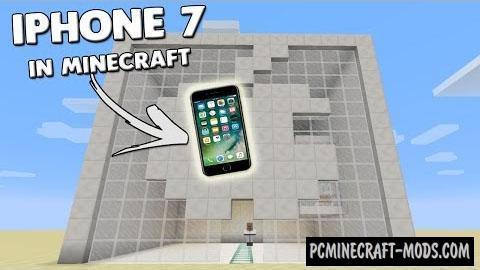 iPhone 7 Command Block For Minecraft 1.10.2, 1.9.4