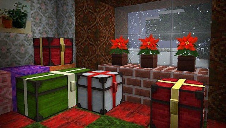 Lithos: Christmas 32x Resource Pack For MC 1.15.1, 1.14.4