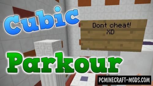 Cubic Parkour Map For Minecraft
