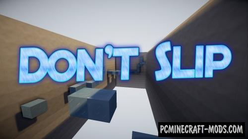 Dont Slip - Parkour Map For Minecraft