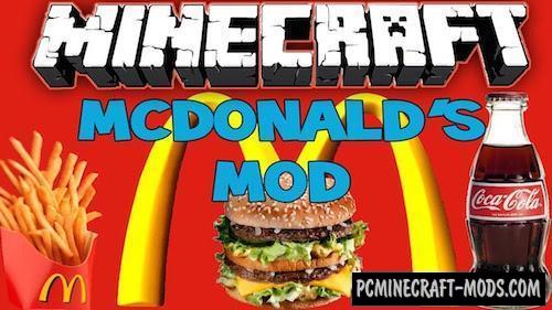 MinecraftDonalds - Food Mod For Minecraft 1.7.10