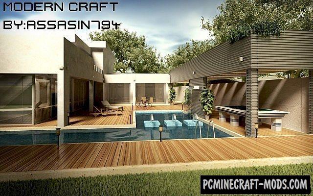 Modern Craft HD Texture Pack For Minecraft 1.9, 1.8.9, 1.7.10