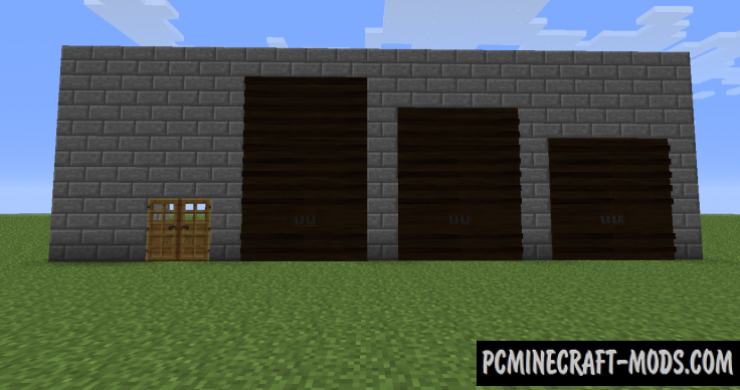 Tall Doors - Decoration Mod For Minecraft 1.7.10