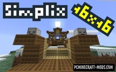 SimpliX 16x Resource Pack For Minecraft 1.16.5, 1.16.4, 1.15.2
